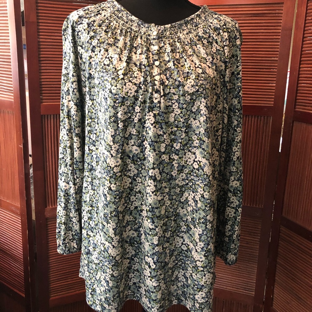 Chaps Long Sleeve Pullover Tunic - image 1